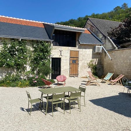Studio Indre Climatise, La Halte De Cuze, Aux Abords De La Loire A Velo Huismes Exterior foto