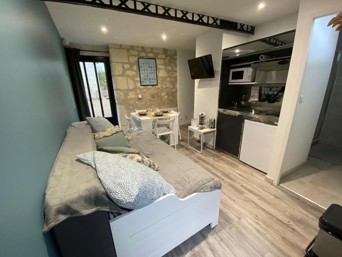 Studio Indre Climatise, La Halte De Cuze, Aux Abords De La Loire A Velo Huismes Exterior foto